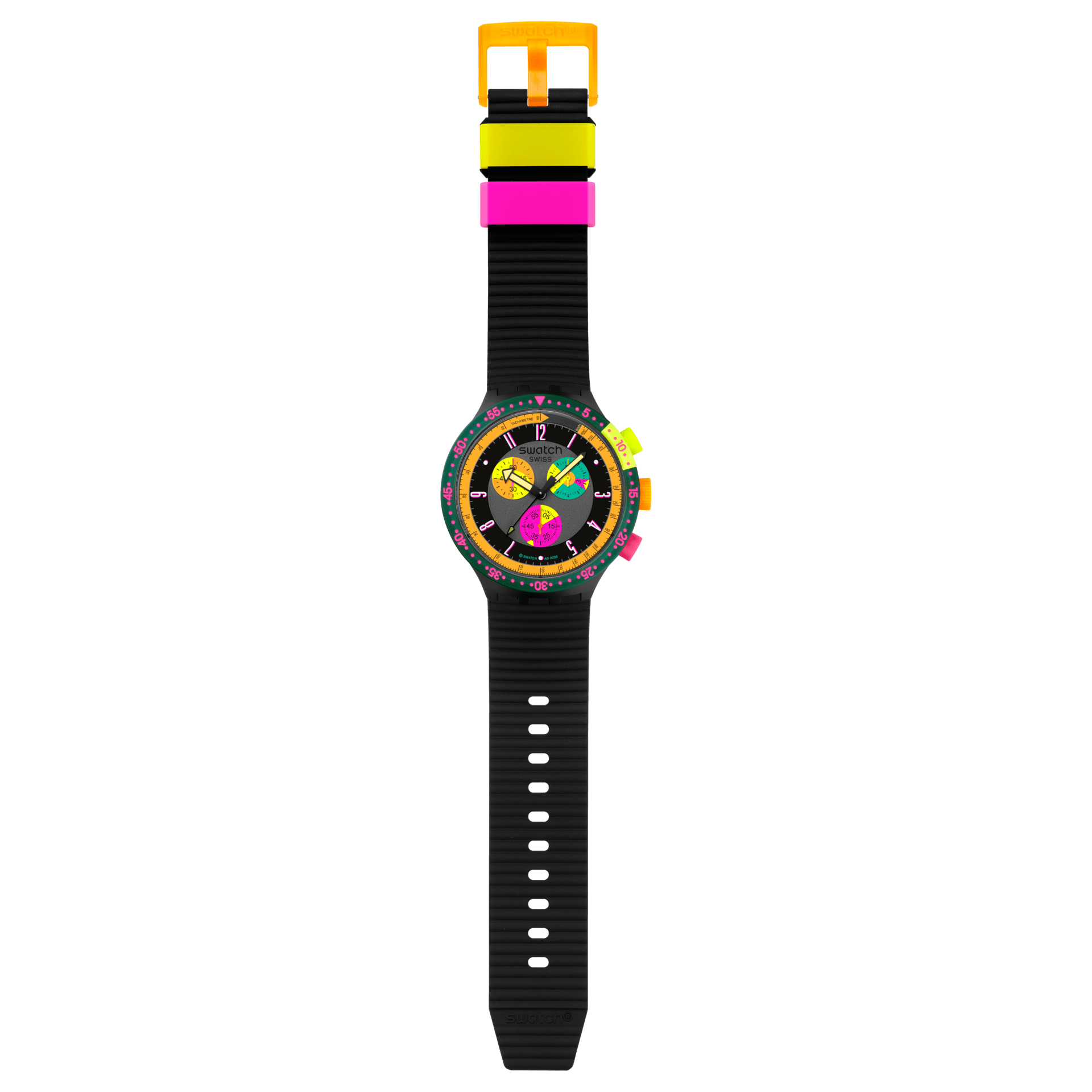 ساعت مچی سواچ مدل SWATCH NEON SEPPIA کد SB02B104