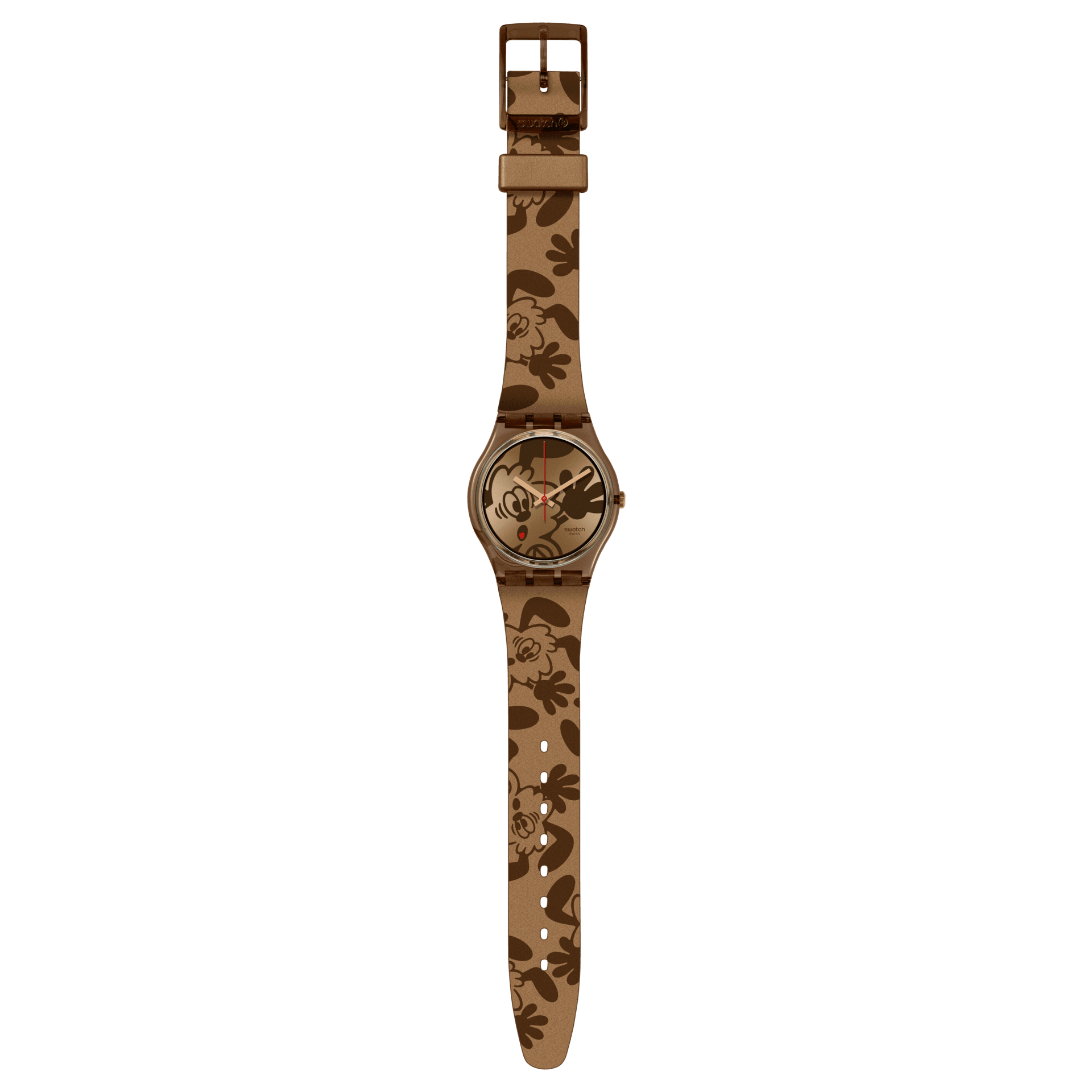 ساعت مچی سواچ مدل VICK BRONZE BY VERDY کد SO28Z701