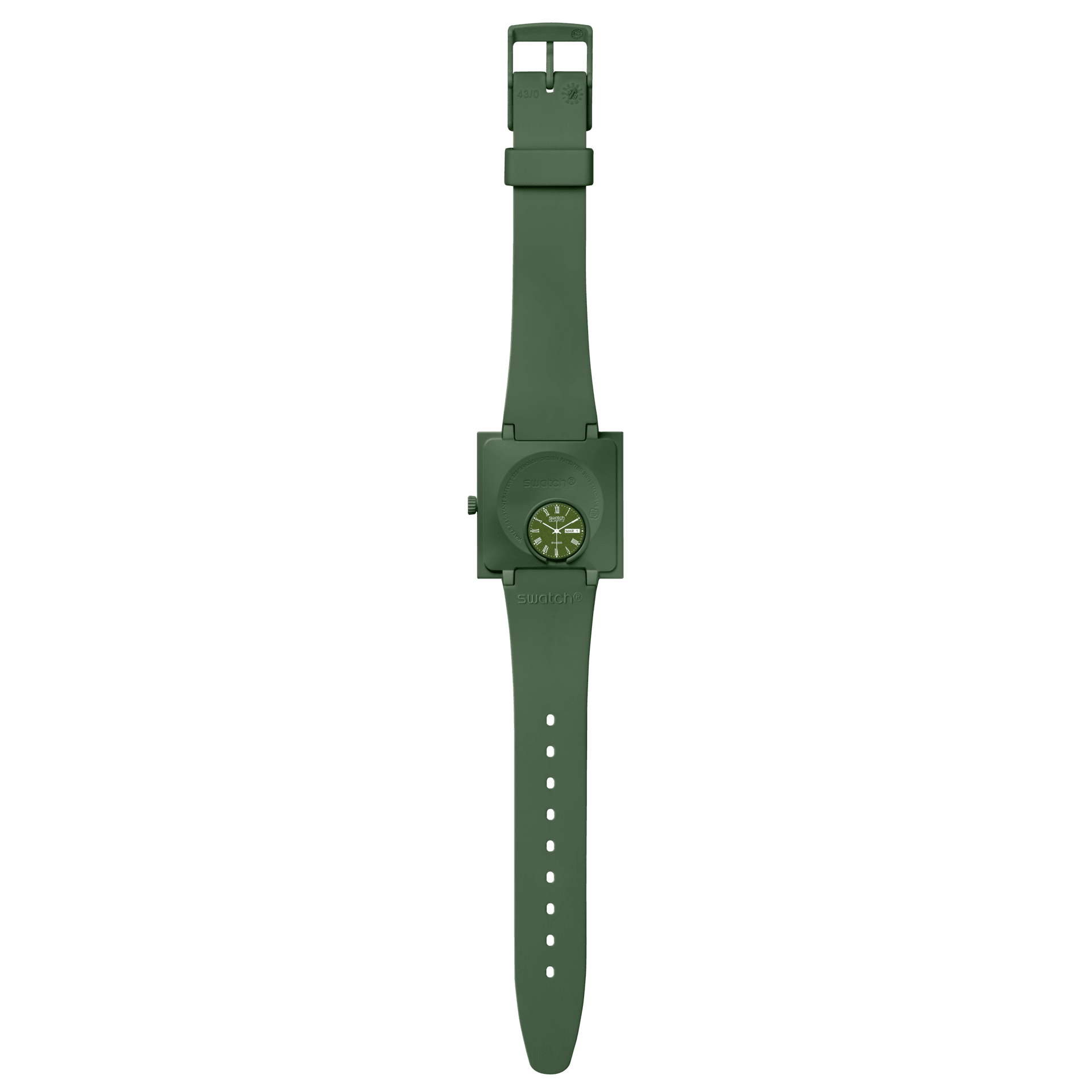 ساعت مچی سواچ مدل WHAT IF…GREEN? کد SO34G700