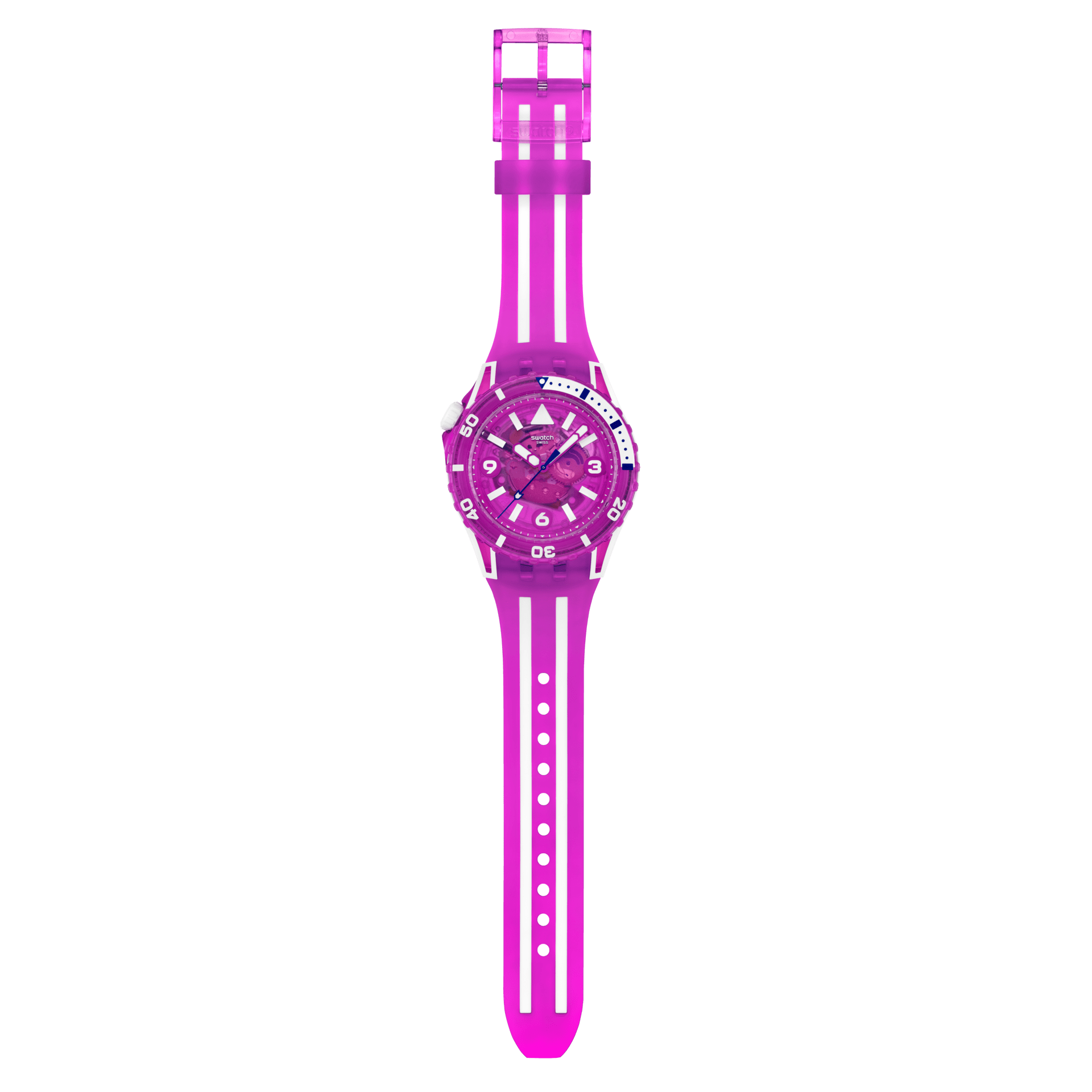 ساعت مچی سواچ مدل FLOWER HAT کد SSCU09P100
