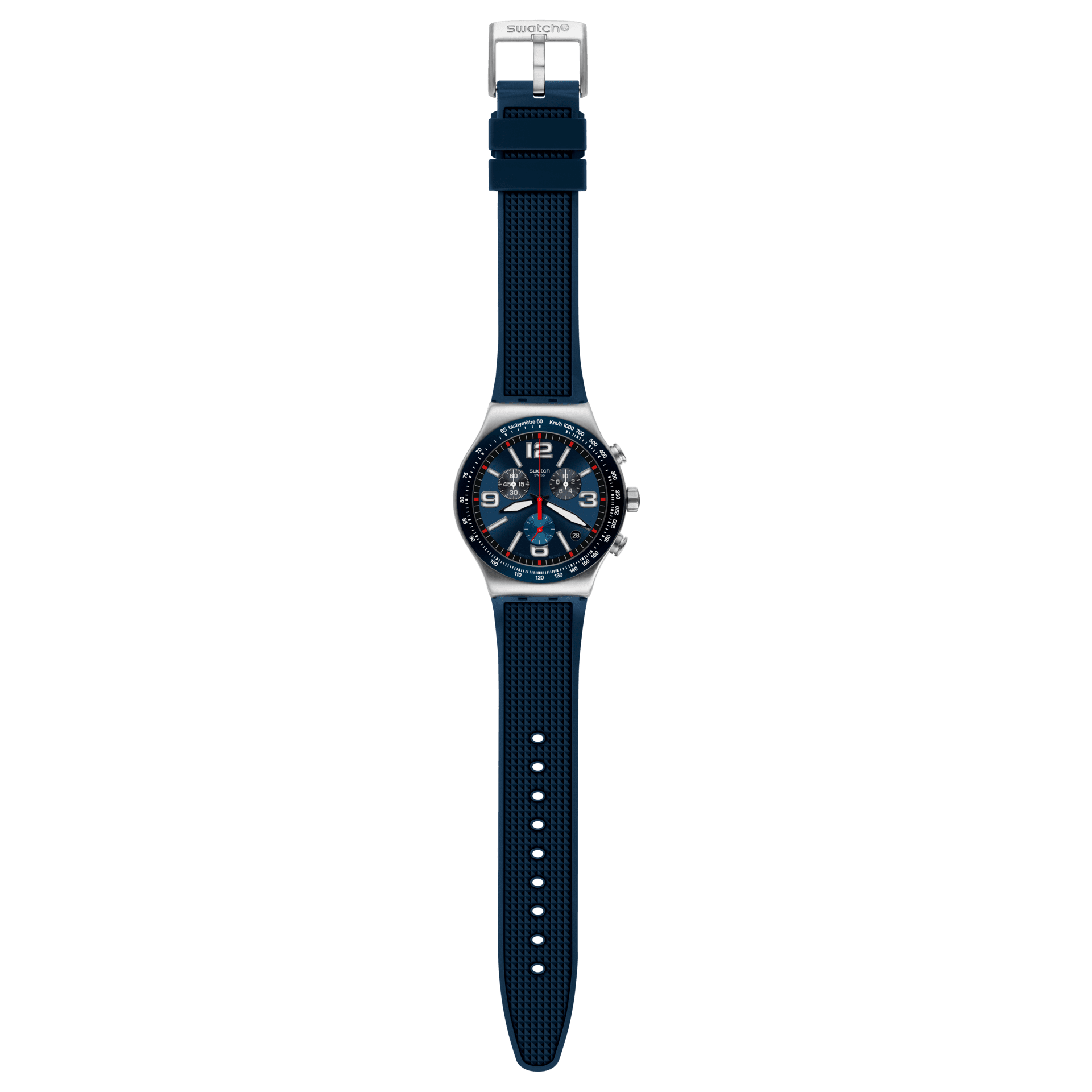 ساعت مچی سواچ مدل BLUE GRID کد YVS454
